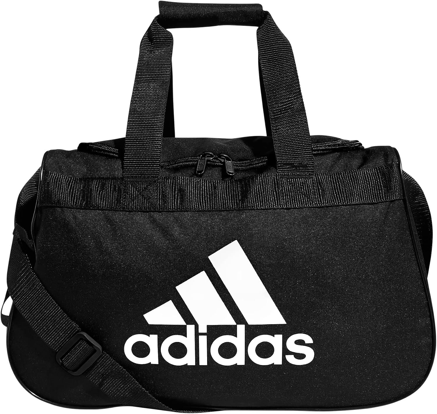 adidas Power Gym Bag – Lightweight Small Duffel, Black/Diablo, OSFA