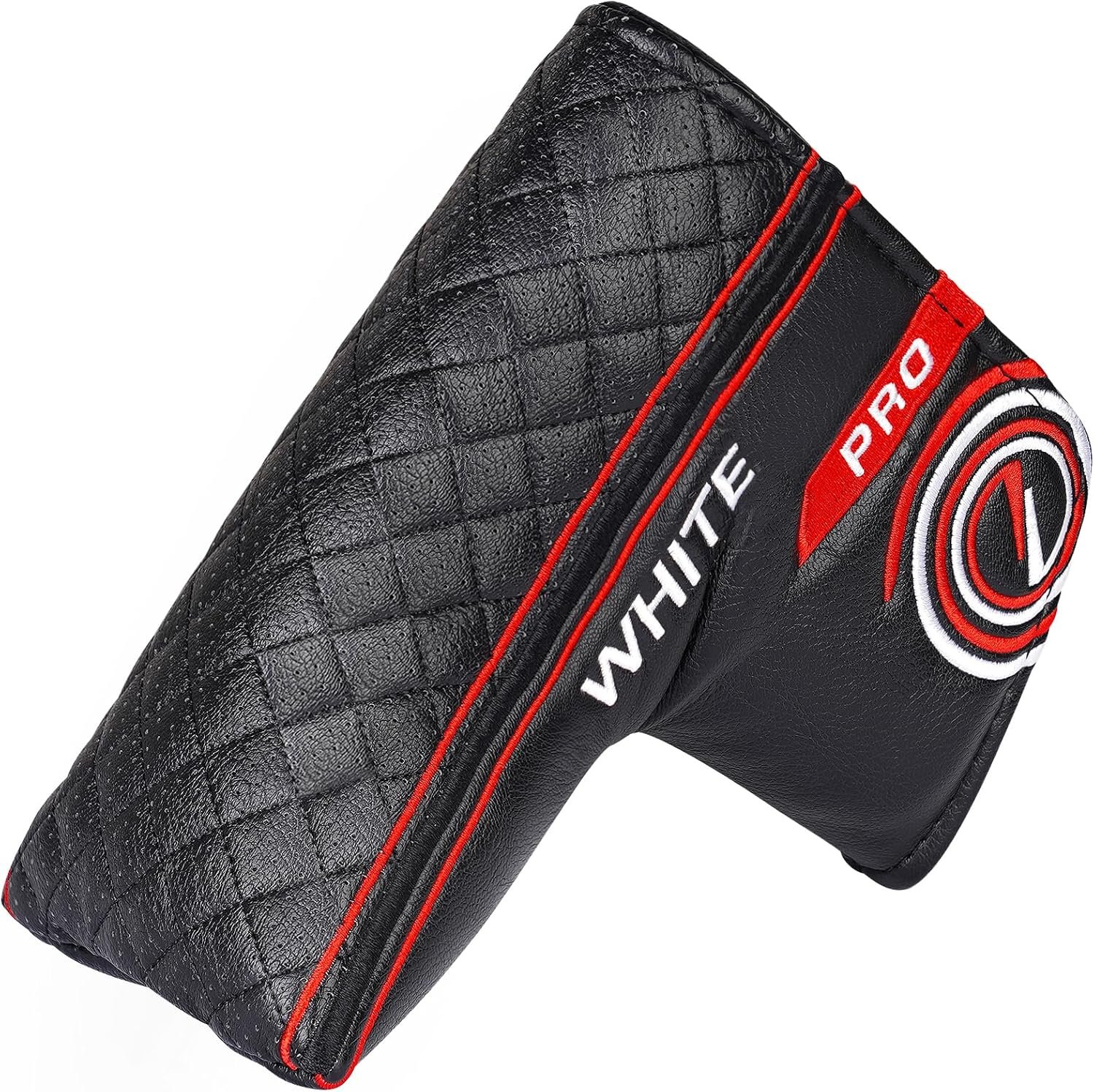 Golf Magnetic Putter Headcovers for Odyssey White Hot Pro Putter | Mid Mallet/Heel-shaft Mallet/Blade Putter Cover Wear-resistant PU Leather Thickened Lining