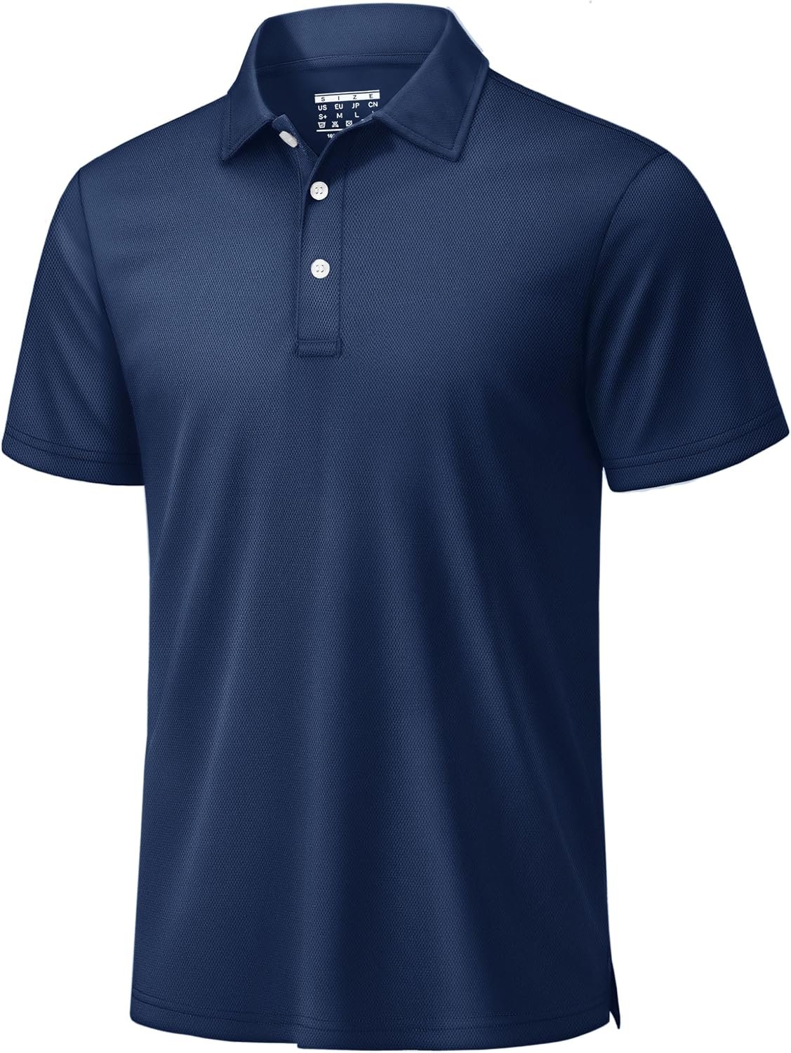 TACVASEN Mens Golf Shirt Dry Fit Mens Polo Shirts Short Sleeve Performance Golf Polos for Men with Collar Work Shirts