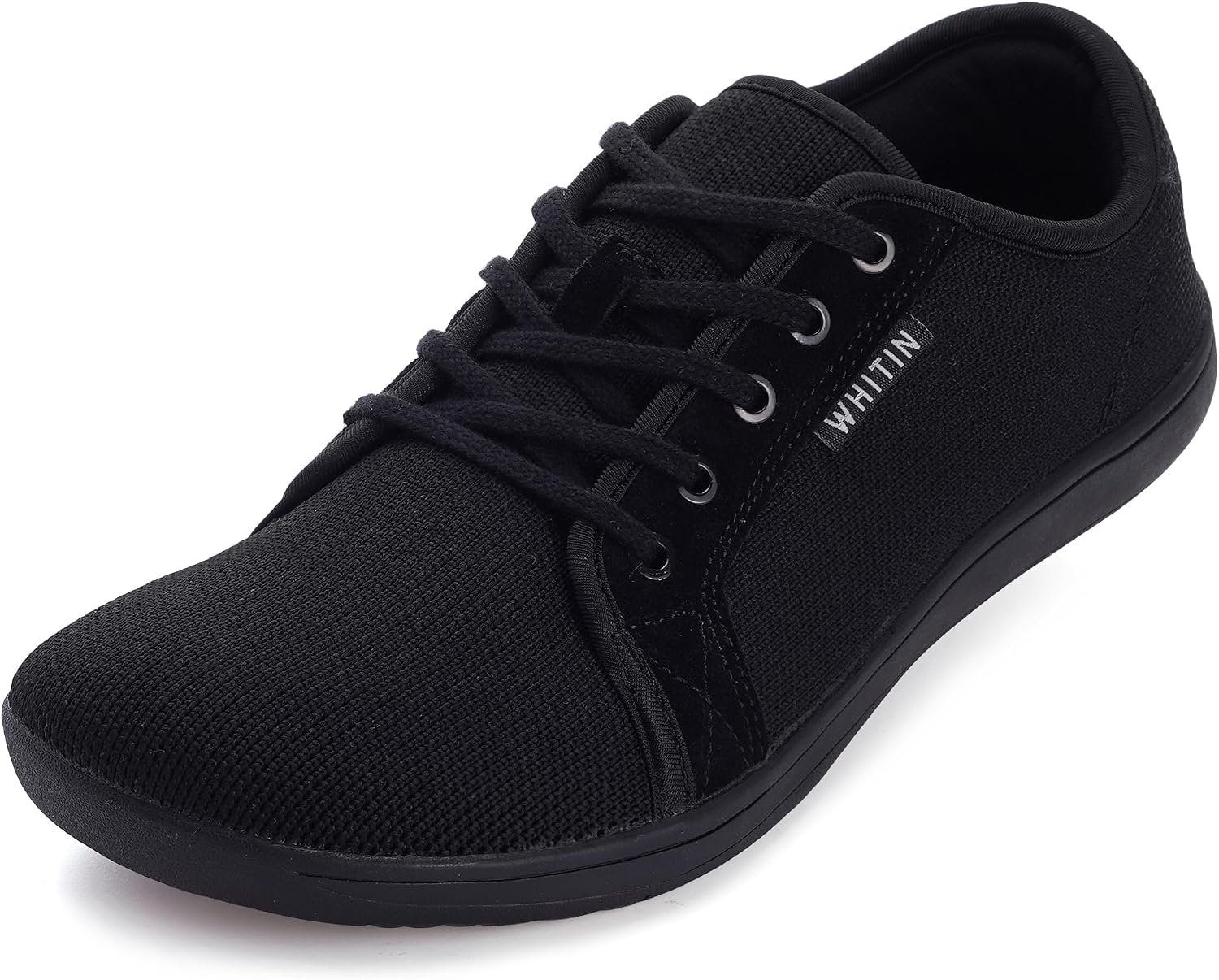 WHITIN Men’s Wide Barefoot Sneakers for Optimal Relaxation W81 | Foot-Shaped Fit, Ground Feel, Lightweight & Breathable, Versatile Comfort for Walking, Standing & Training