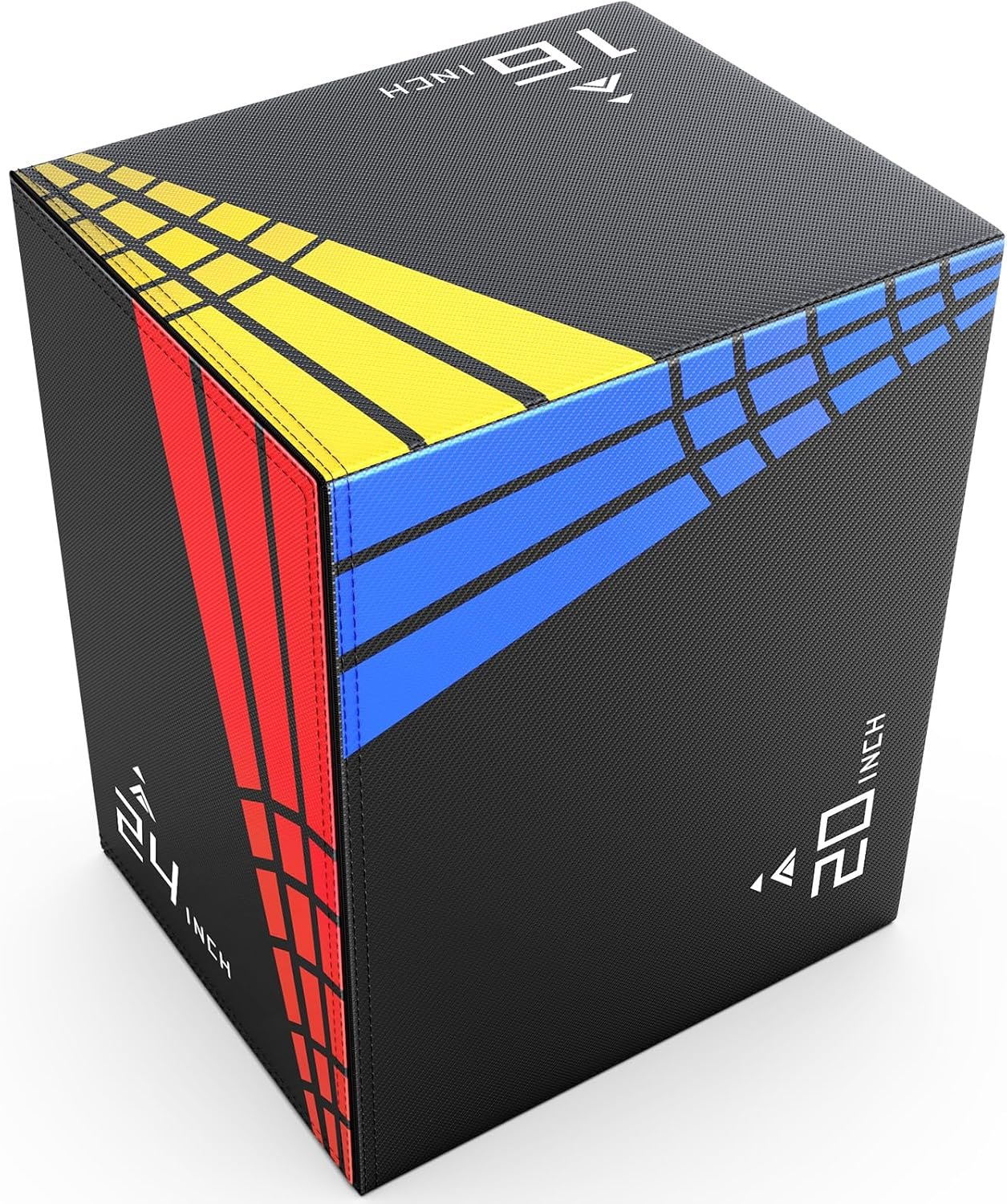 GIKPAL Foam Jump Box, 3-in-1 Soft Plyometric Jump Box for Home Gym Workout | High elasticity, versatile.