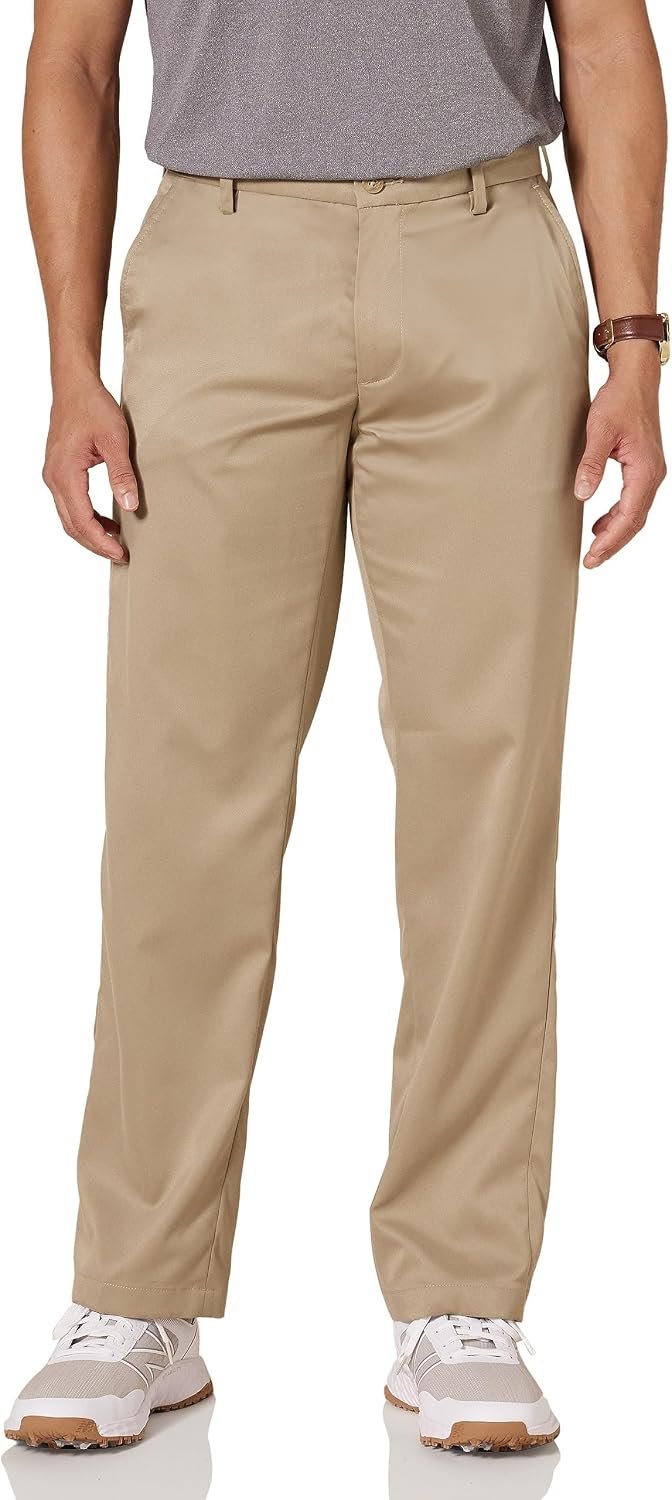 Amazon Essentials Men’s Classic-Fit Moisture-Wicking Stretch Golf Pants with Active Waistband (Available in Big & Tall)