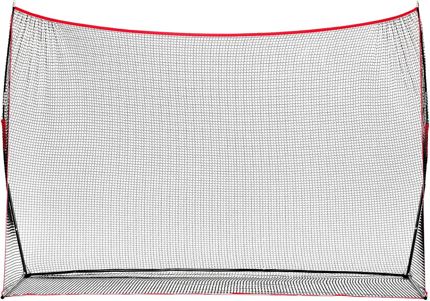 OLIXIS Golf Nets for Backyard, 10×7 ft Golf Practice Net with Frame, Outdoor & Indoor Dual-Use Sturdy for Hitting, Personal Driving Range for Home, Garage and Backyard, Black