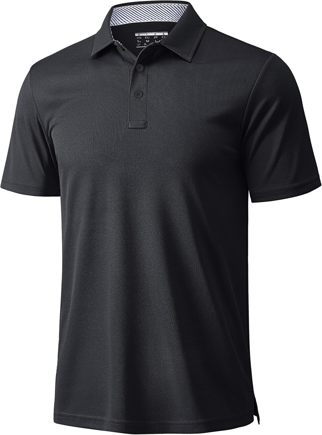 MAGCOMSEN Mens Polo Shirts Short Sleeve Moisture Wicking Performance Collared Shirt Athletic Casual Golf Polos