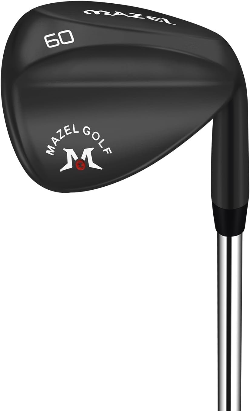 MAZEL Forged Golf Wedges for Men & Women – Golf Gap Wedge, Sand Wedge,Lob Wedge,Escape Bunkers and Quickly Cuts Strokes Around The Green,High Loft Golf Club Wedge