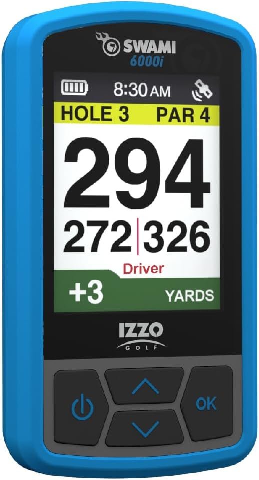 Izzo Swami Golf GPS Rangefinder – Color Display & Scorekeeper