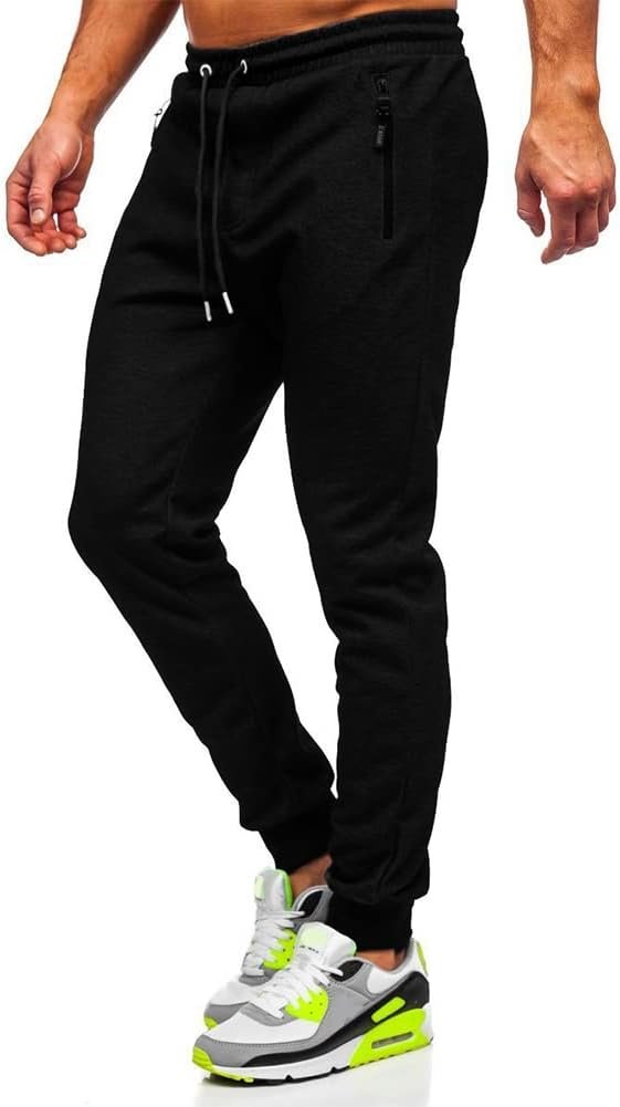 BUXKR Mens Casual Joggers Sweatpants for Jogging,Running or Athletic Activities