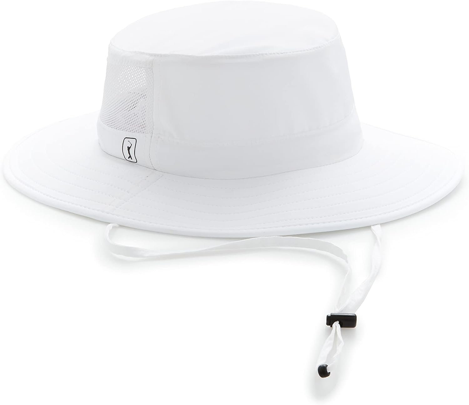 PGA Tour Men’s Solar Golf Bucket Hat with Chin Strap