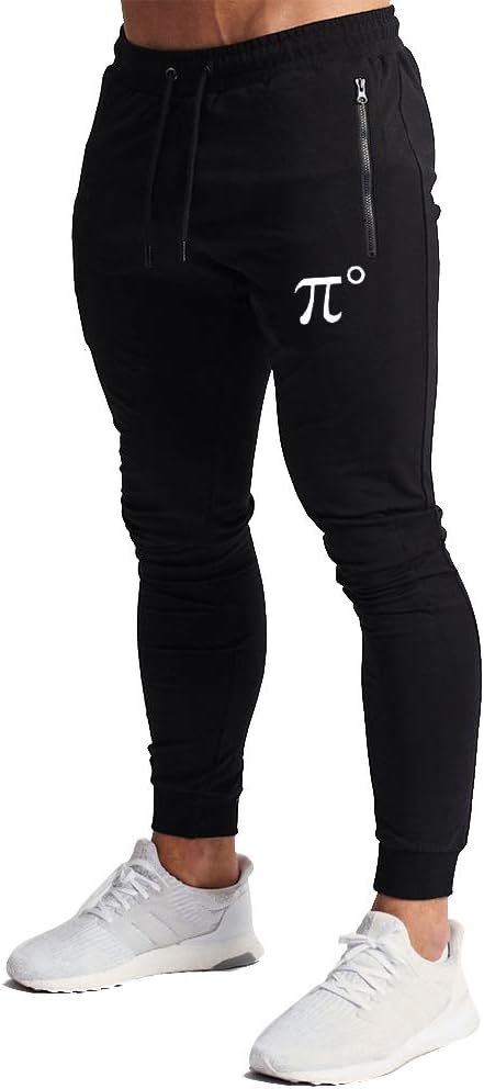 Wangdo Men’s Joggers Sweatpants Gym Training Workout Pants Slim Fit | Cotton, Tapered,Drawstring Elastic Waist,2 Zipper Pockets,Track Bottoms,Straight, Sweat Pant,Soft,Daily Workout Wear.