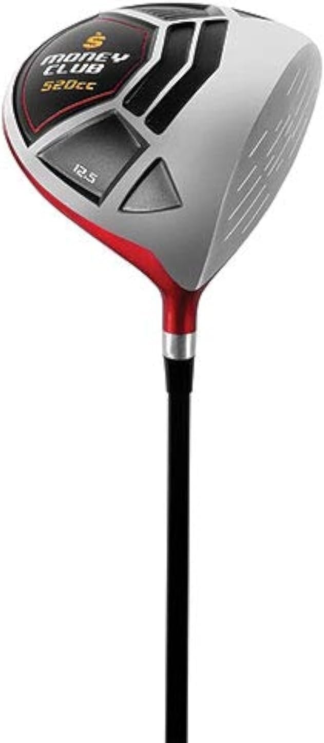 Senior Men’s Money Club High Launch 520cc 12.5° Golf Driver. Right Handed Premium Ultra Forgiving Senior Lite Flex Graphite Shaft with Tour Velvet Grip