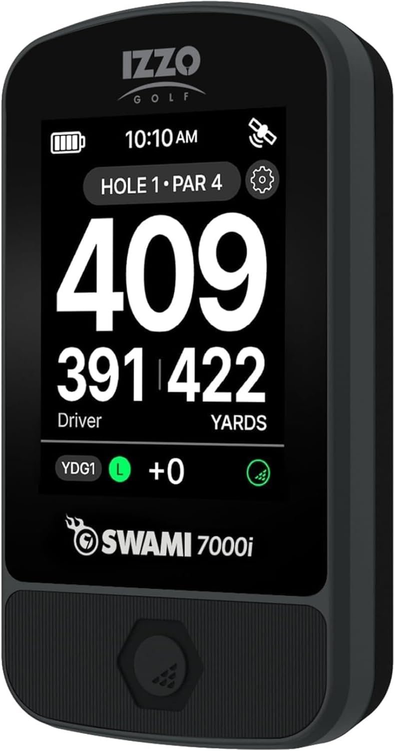 Izzo Swami Golf GPS Rangefinder – Color Display & Scorekeeper