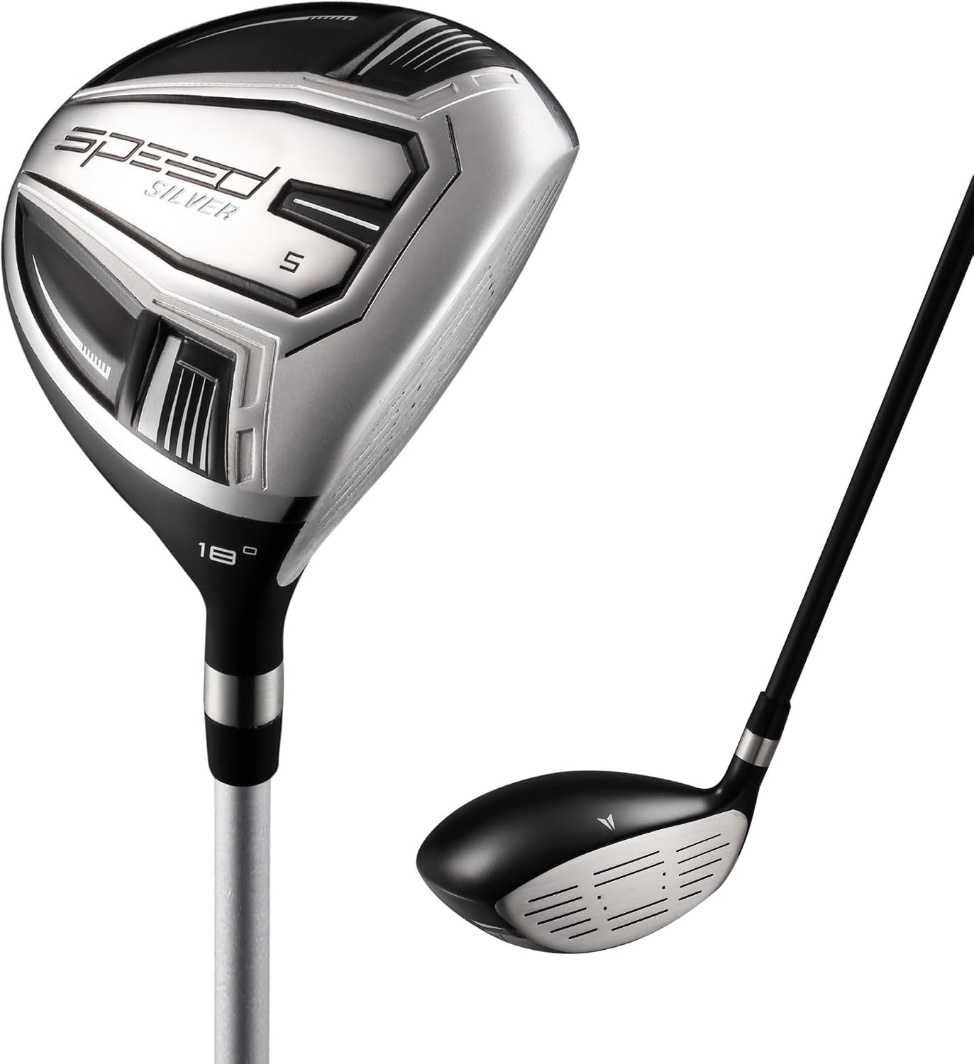 Speed System – Golf Fairway Wood | Stainless steel head with low CG for high launch, right-handed, Stiff, Regular, Senior and Soft flex options, USGA conforming