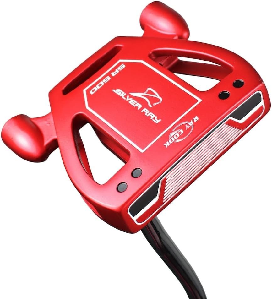 Ray Cook Golf LH Silver Ray SR500 Limited Edition Red Putter (Left Handed)