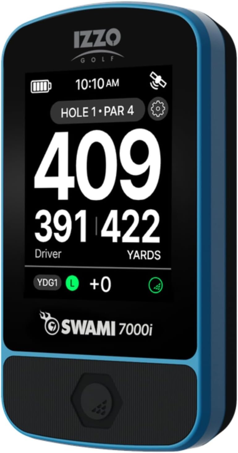 Izzo Swami Golf GPS Rangefinder – Color Display & Scorekeeper