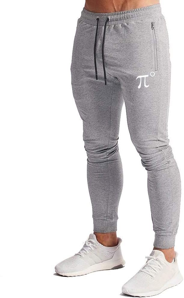 Wangdo Men’s Joggers Sweatpants Gym Training Workout Pants Slim Fit | Cotton, Tapered,Drawstring Elastic Waist,2 Zipper Pockets,Track Bottoms,Straight, Sweat Pant,Soft,Daily Workout Wear.