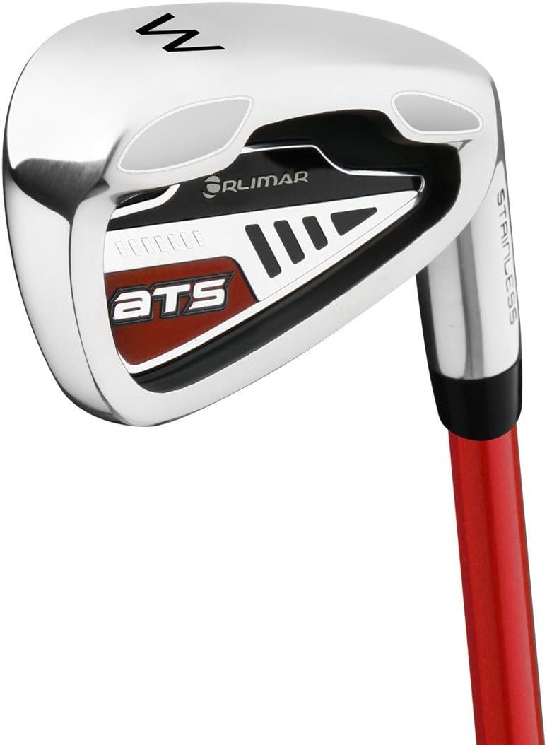Orlimar ATS Junior Boys’ Red/Black Series Individual Golf Clubs (Ages 9-12)