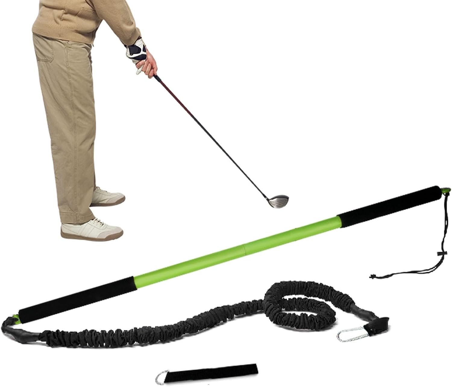 Golf Swing Training Aid Strength Balance Golfer Equipment | Golf Swing Training Exerciser for Women Men Father Husband Him Dad Boyfriend