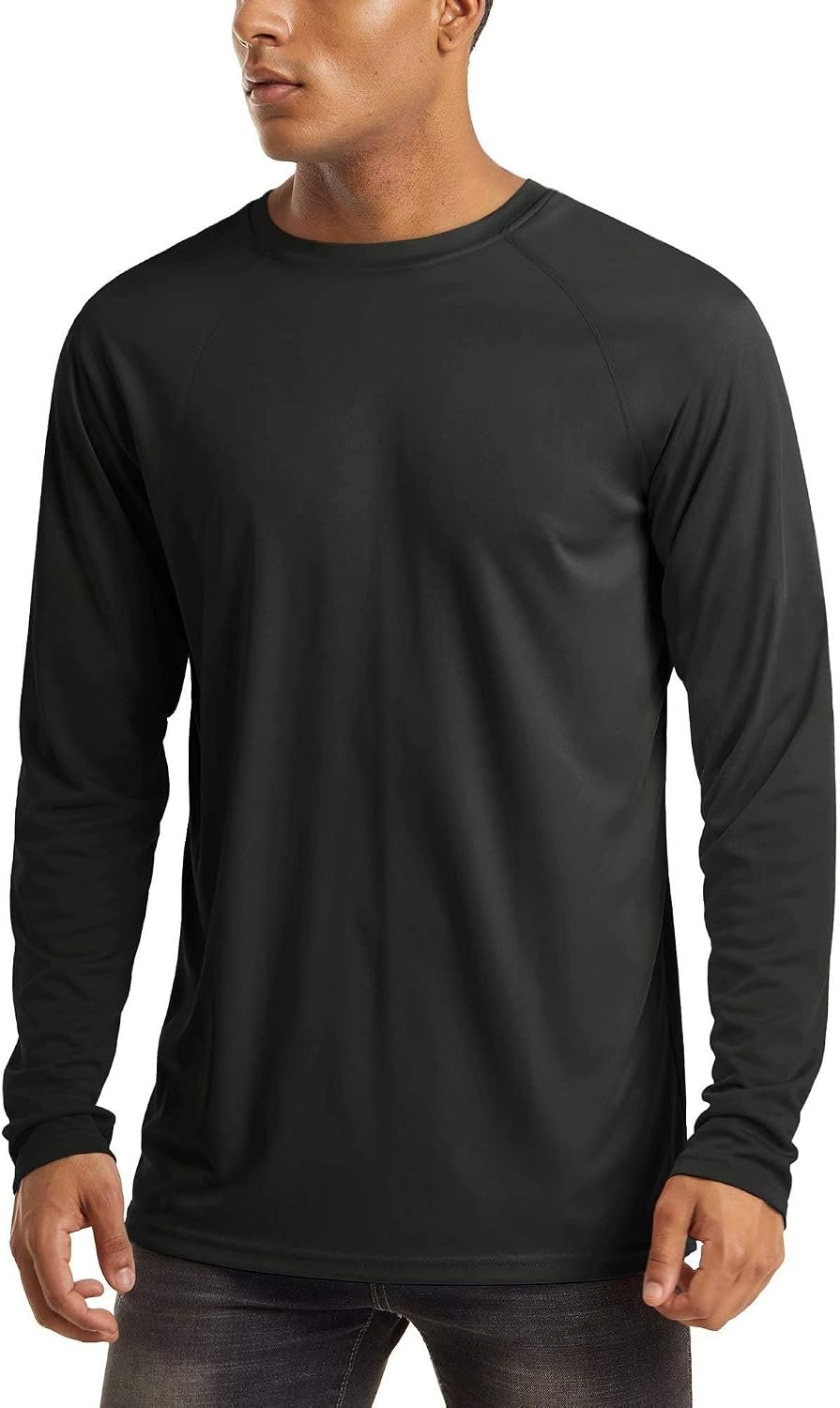 MAGCOMSEN Men’s Long Sleeve Shirts UPF 50+ UV Sun Protection Athletic Shirts for Hiking Running Workout Rash Guard