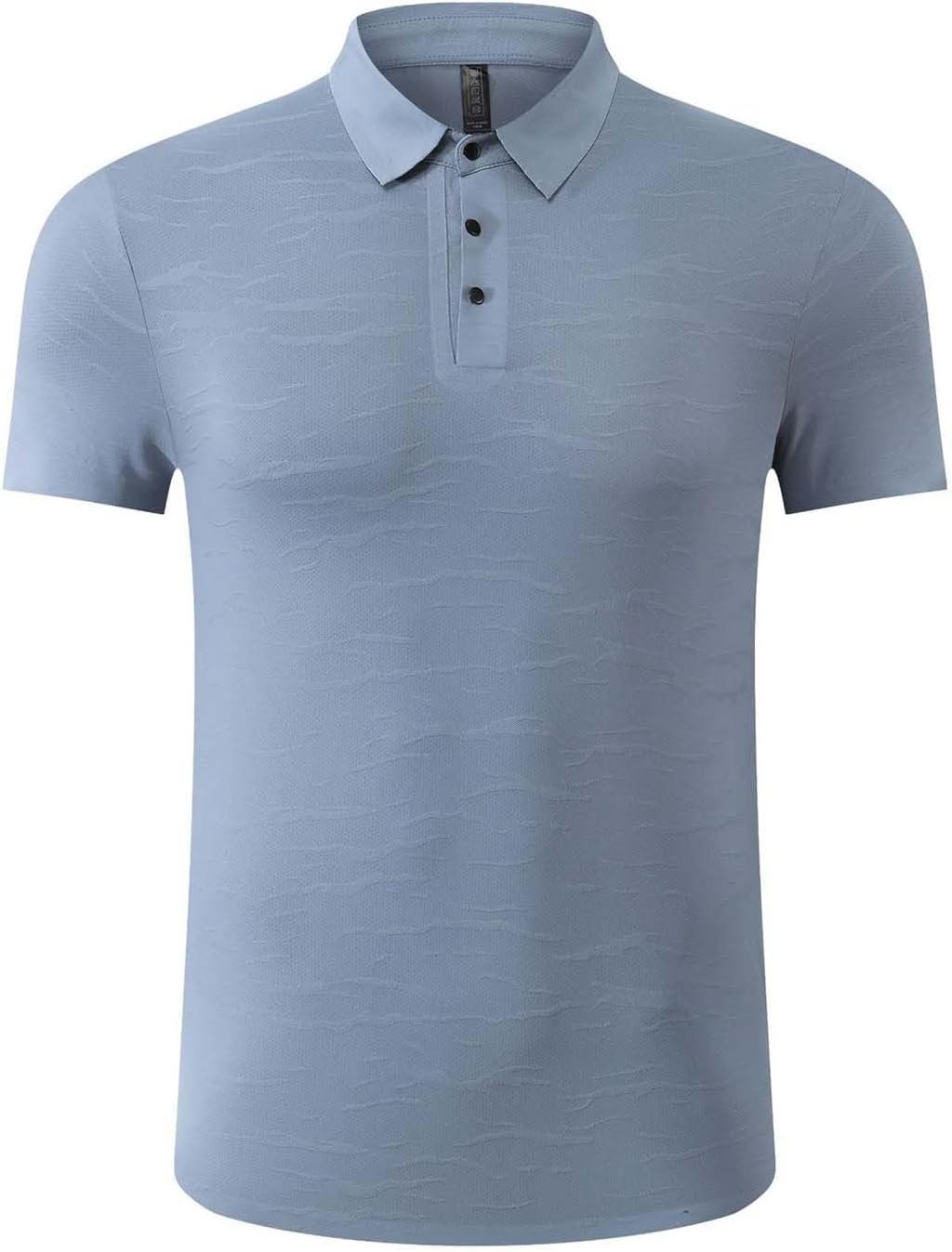 Mens Golf Shirt Quick Dry Breathable Active Short Sleeve Athletic T Shirts Summer Outdoors Workout Gym Muscle Tees