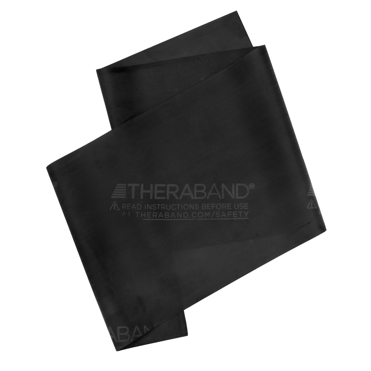 THERABAND Resistance Band, Exercise Workout, Physical Therapy, Black, 6 Ft | THERABAND elastic resistance band for exercise, strength training, physical therapy and at-home workouts