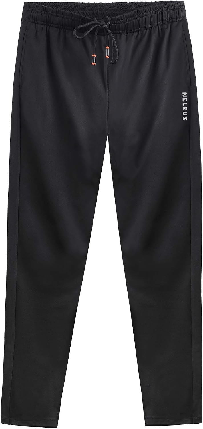 NELEUS Men’s Workout Athletic Running Tapered Pants