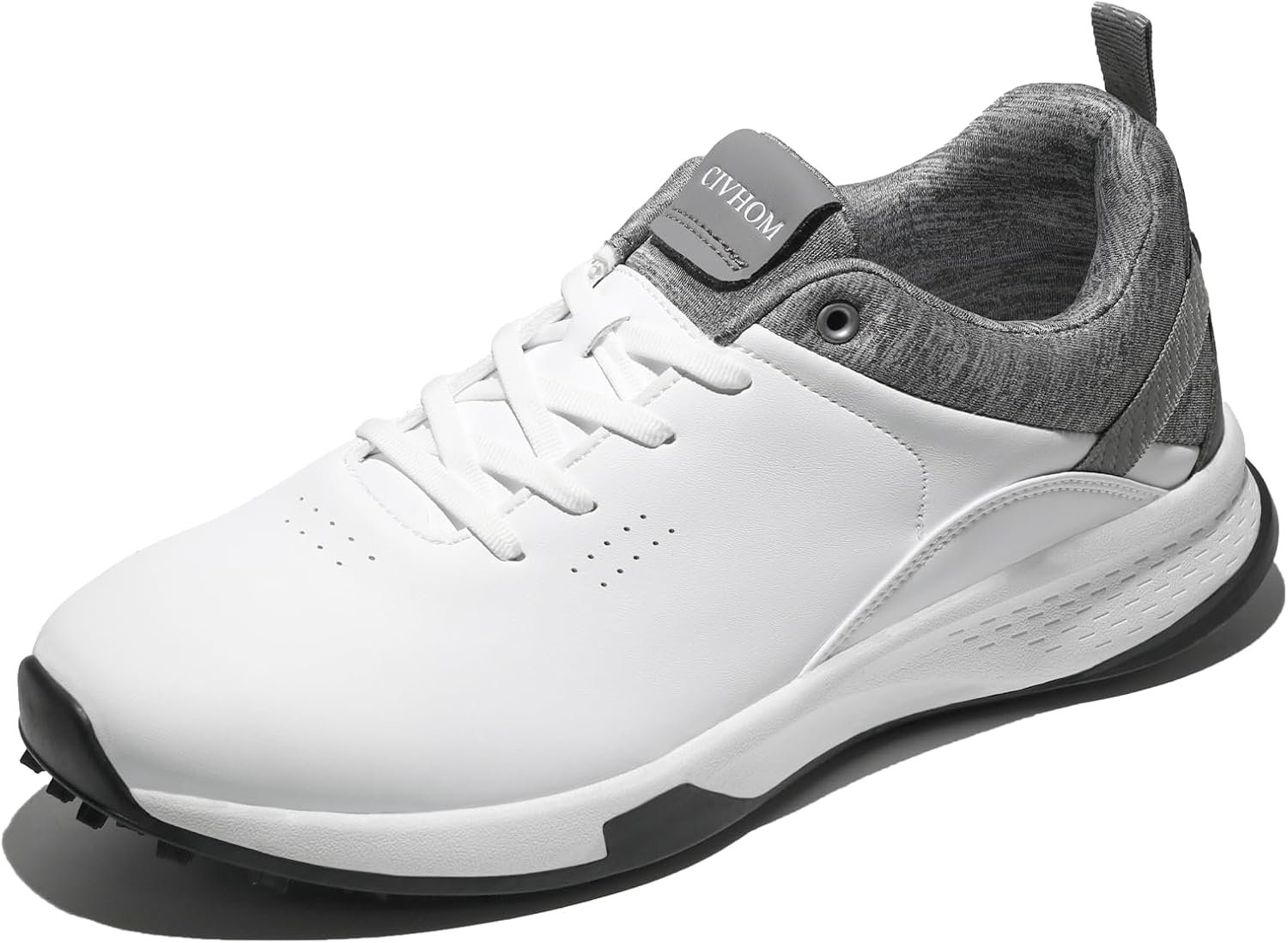 Men’s Women’s Golf Shoes Lightweight Waterproof Spikeless Golf Footwear with Non-Slip Outsole for All-Day Comfort
