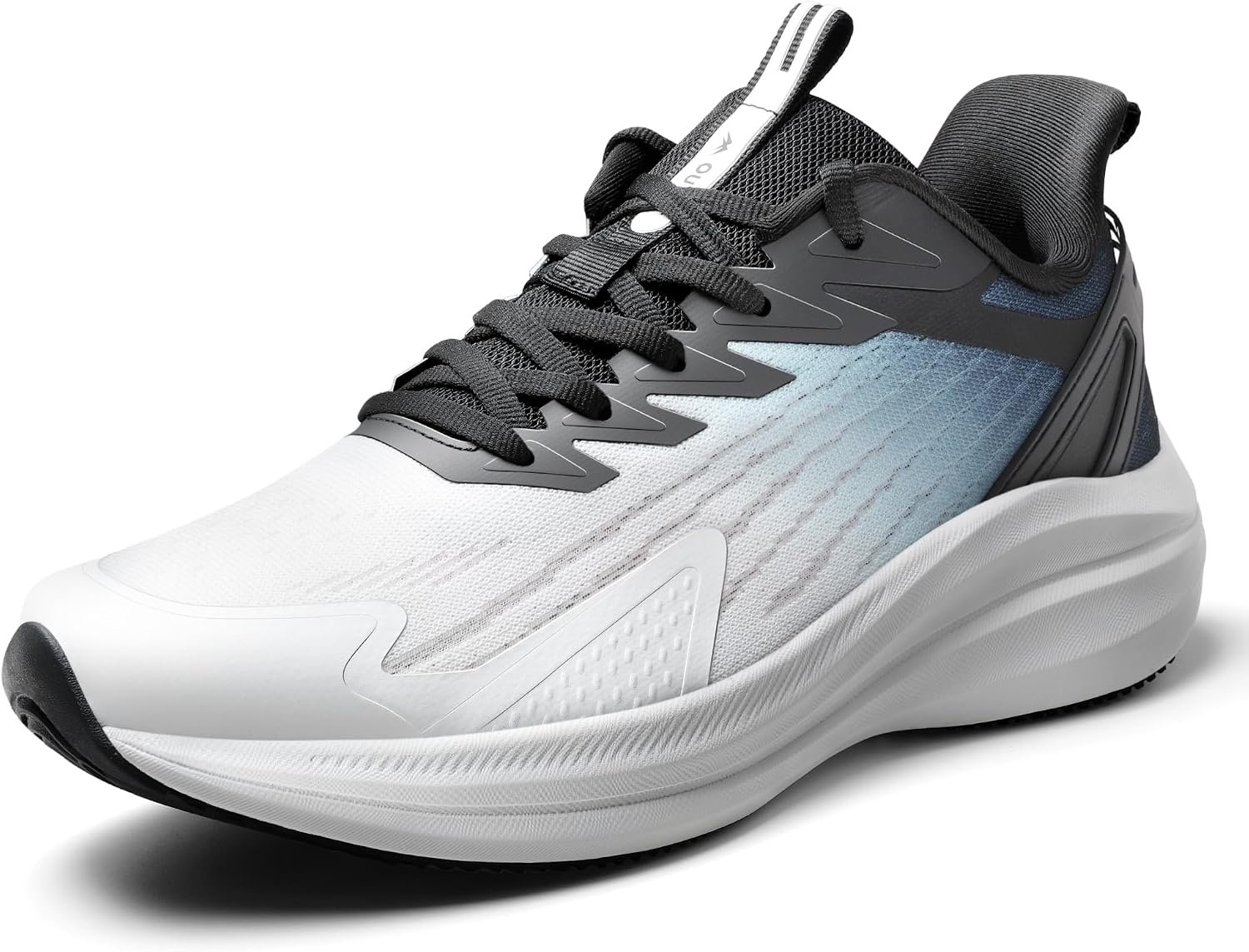 Men’s Road Running Shoes Lightweight Cushioning Athletic Walking Sneakers – Comfortable Non Slip Jogging Outdoor Gym Workout Tennis Shoes Active5K