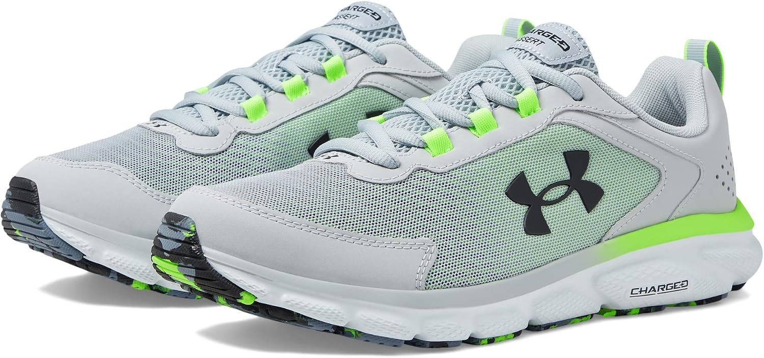 Under Armour Mens Charged Assert 9 Marble Running Shoe