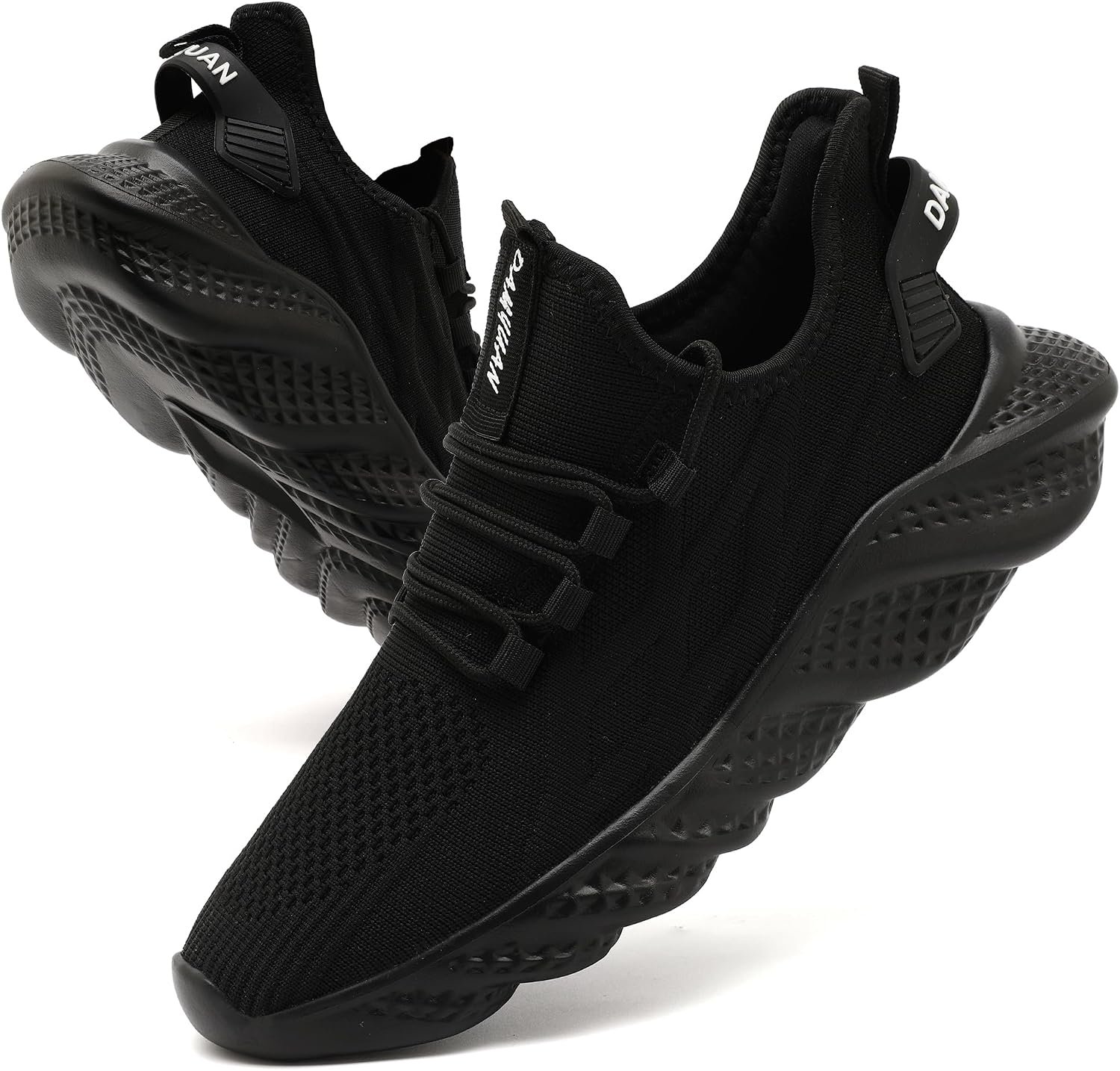 Men’s Non Slip Walking Shoes Training Fashion Casual Slip-Resistant Fitness Sneakers Lightweight Comfortable Breathable Travel Workout