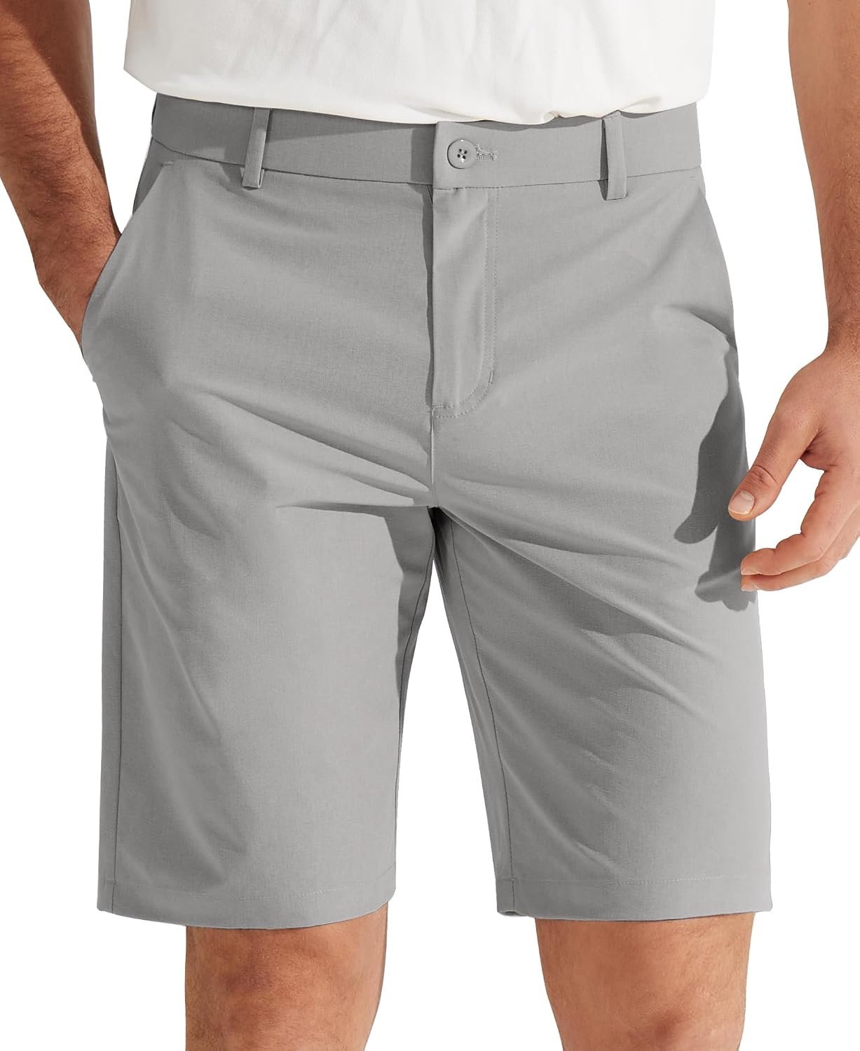 Libin Men’s Golf Shorts 7″/9″ Casual Flat Front Hybrid Dress Shorts | 4 Pockets, Lightweight, Quick Dry, Water Resistant, Stretch, Breathable, Comfort