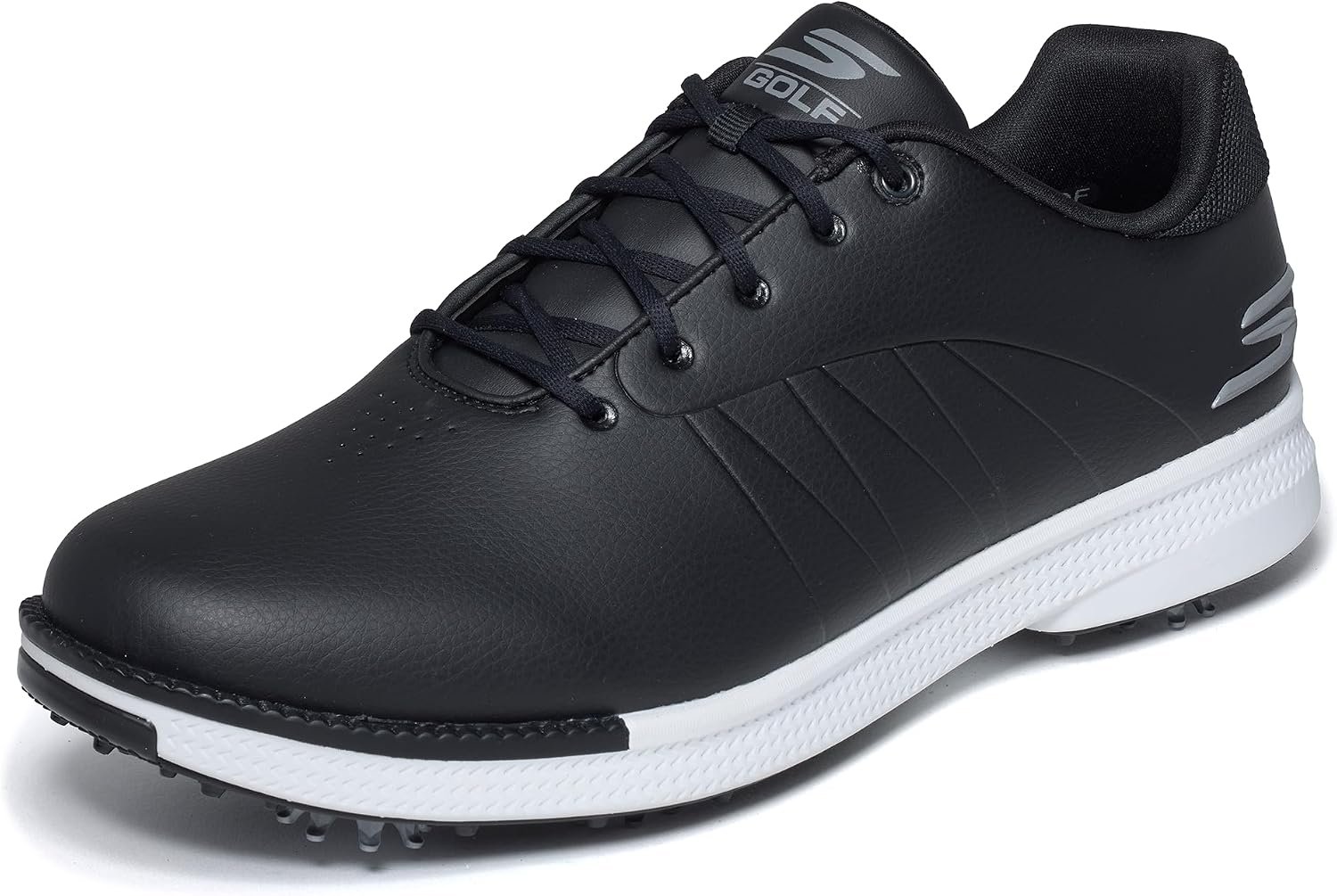 Skechers Men’s Tempo Waterproof Golf Shoe | Golf, Waterproof, Move Foam, ECO FLIGHT Cushioning, GRIPFLEX Spikeless Outsole, Breathable, Lightweight