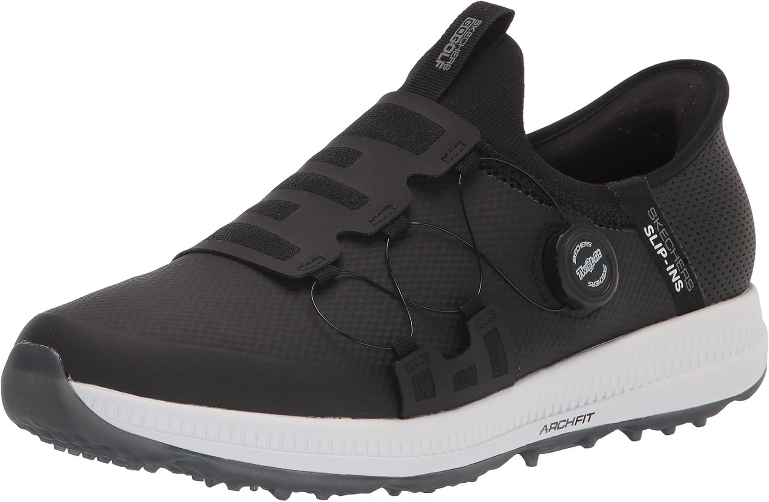 Skechers Men’s Go Golf Elite 5 Arch Fit Waterproof Slip in Golf Shoe