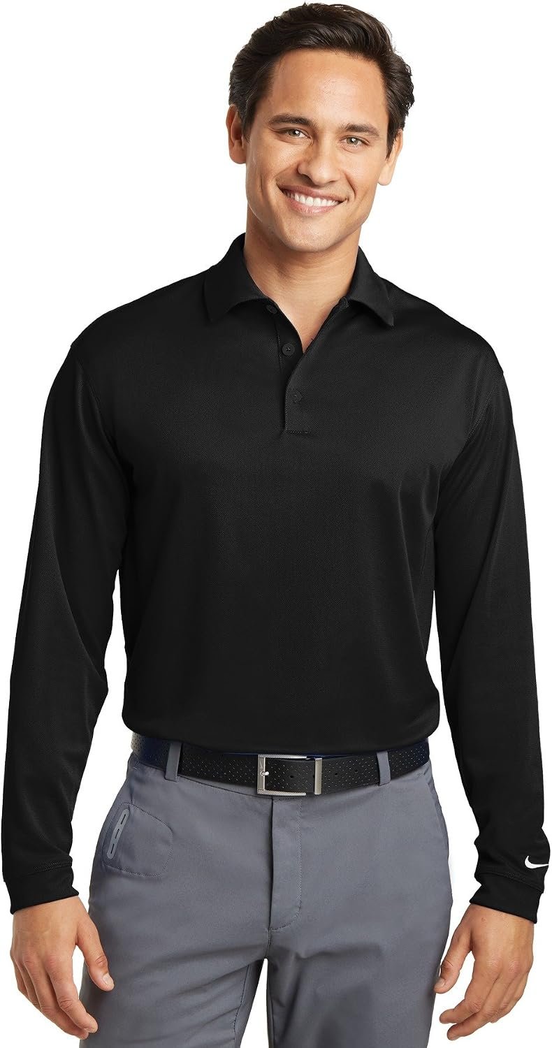Nike Mens Long Sleeve Polo Shirt
