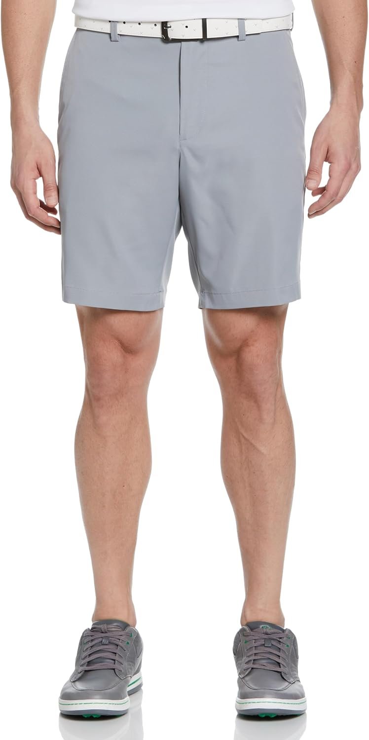 Callaway Men’s 9″ Pro Spin Golf Shorts with Active Waistband, Stretch Fabric, Moisture-Wicking, UPF 50 Sun Protection