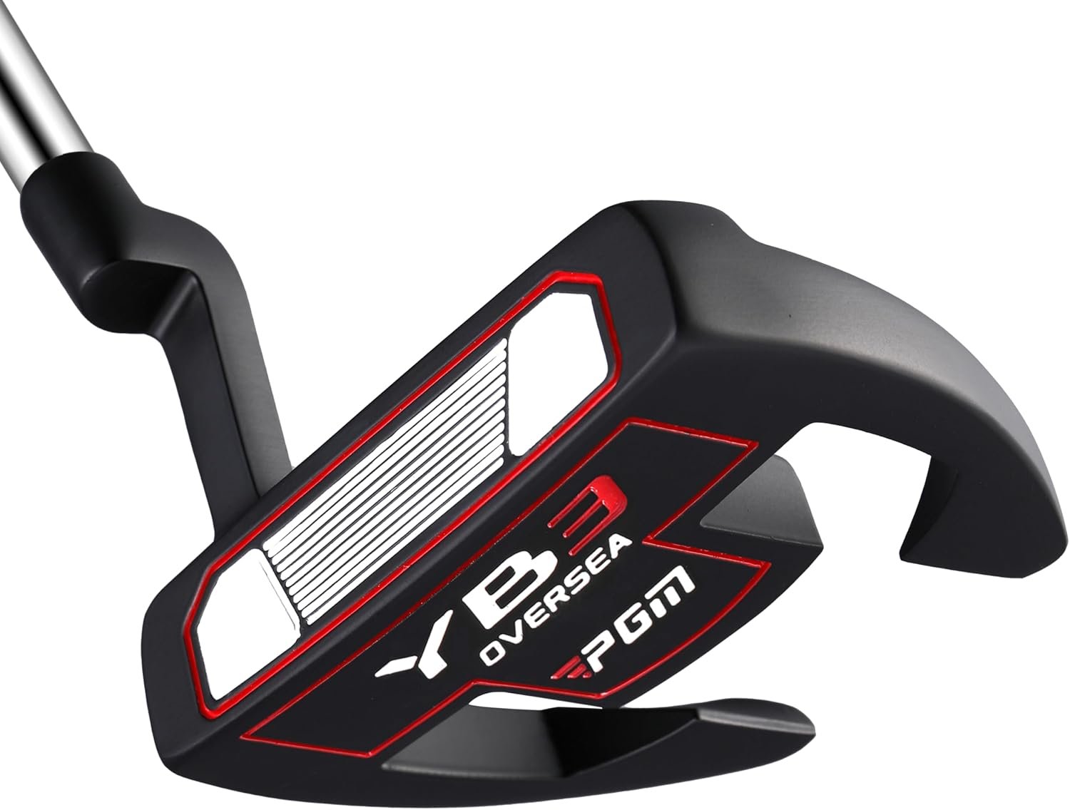 PGM Golf Putter for Men and Women – Anti-Twist Mallet Design with Alignment Guide & Stepped Shaft – Low Center of Gravity for Smooth, Accurate Putts – Right &Left Handed