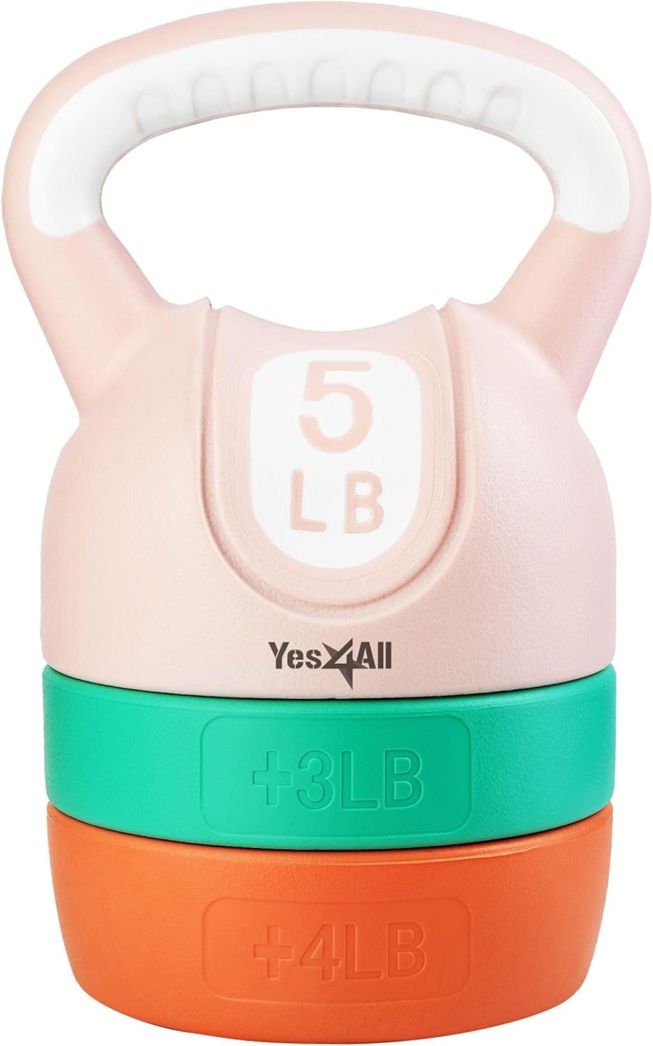 Yes4All Kettlebell Sets – Adjustable Kettlebell Set for Strength Training – Kettlebells Adjustable Weight for Versatile Workouts