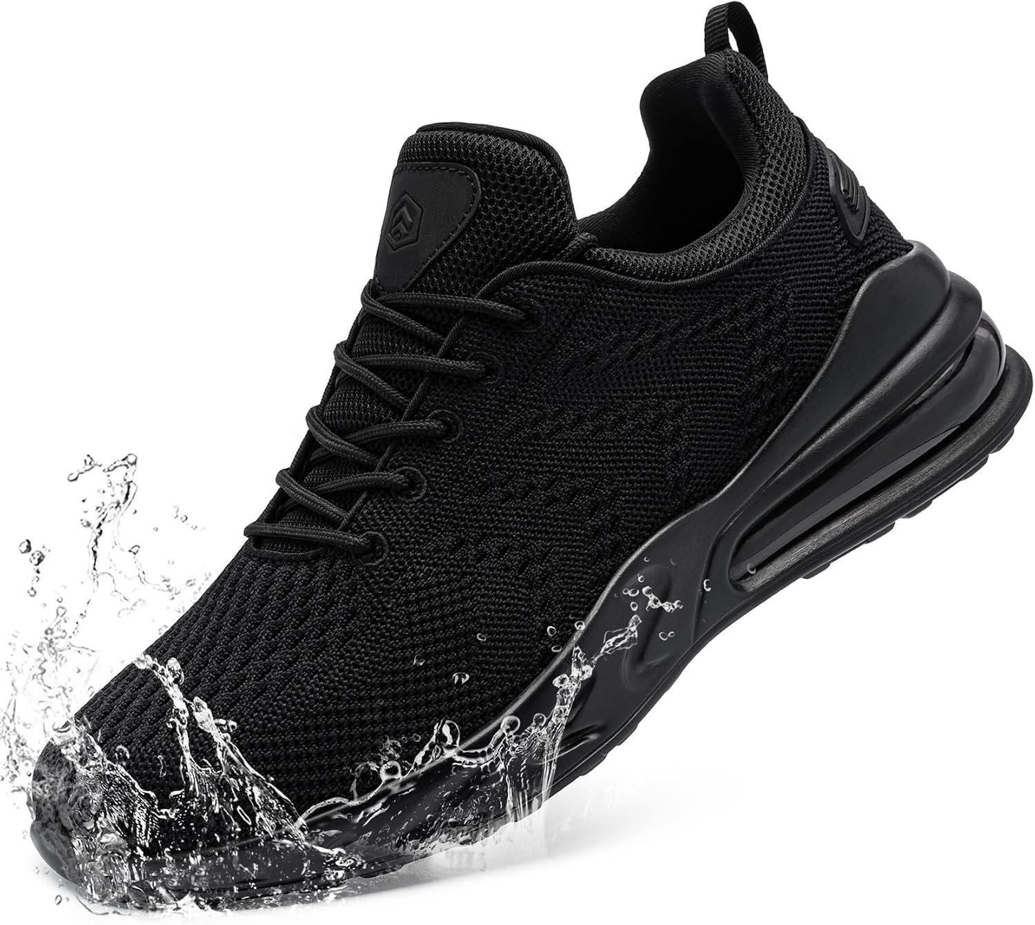 LARNMERN Men Chef Shoes Non Slip Work Waterproof Slip-on | Anti Slip Water Resistant Kitchen Shoes Restaurante Food Service Water Proof Walk Sneaker Zapatos Trabajo Antideslizantes