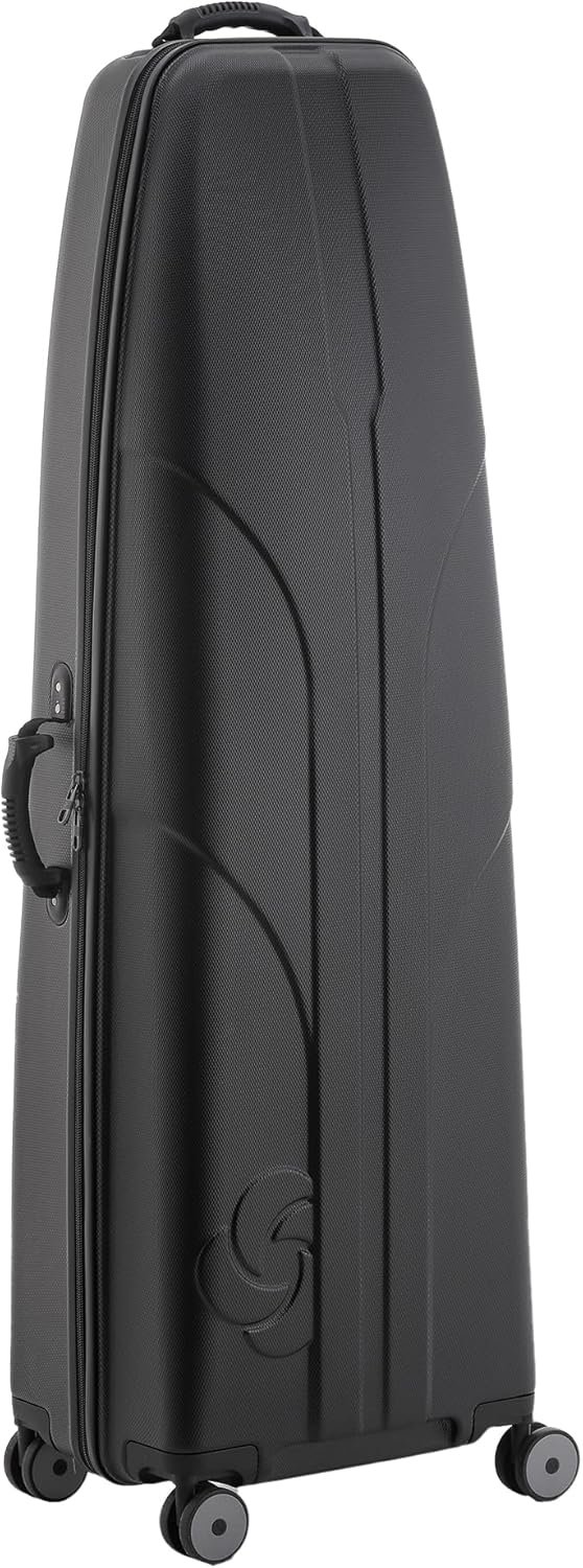 Samsonite Tour Deluxe Golf Hard Case Golf Travel Bag, Lightweight & Durable ABS Shell, 360 Degree Multi-Directional Wheels