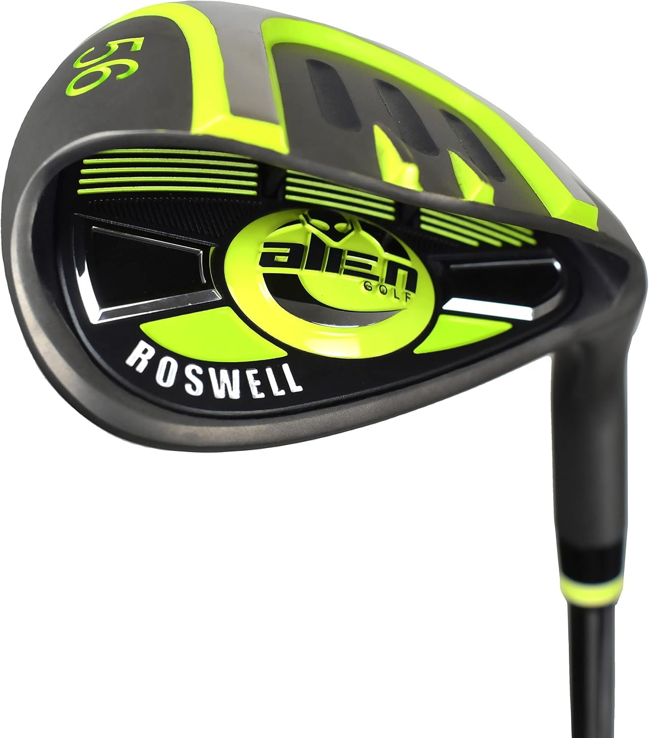 Alien Roswell Golf Wedge – Premium Wedge – Full Faced CNC Milled Grooves for high Spin Shots – Easy Out of Bunkers – Conforms to The Game of Golf – Great Golf Gift