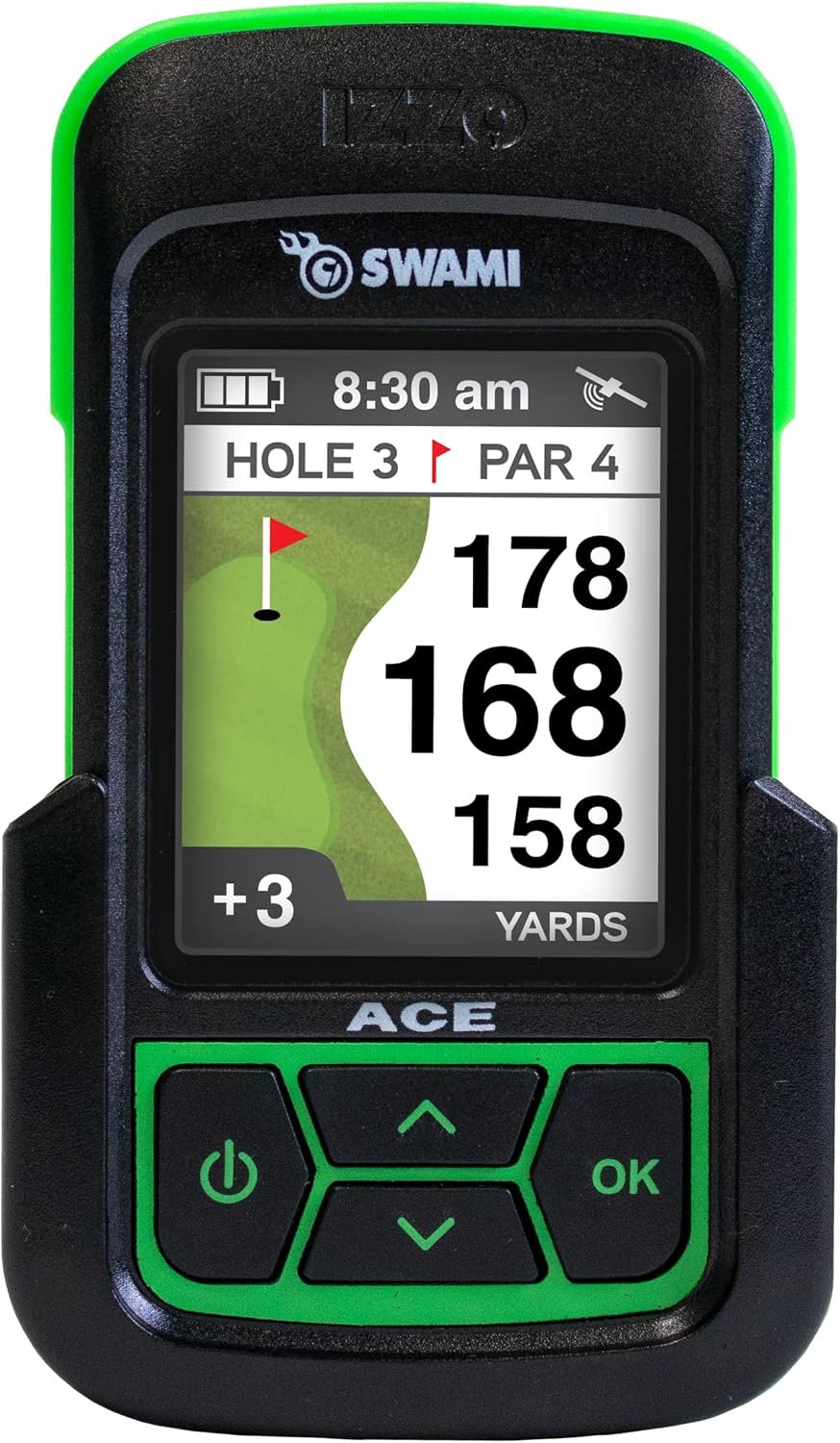 Izzo Golf Swami Ace Handheld Golf GPS Rangefinder