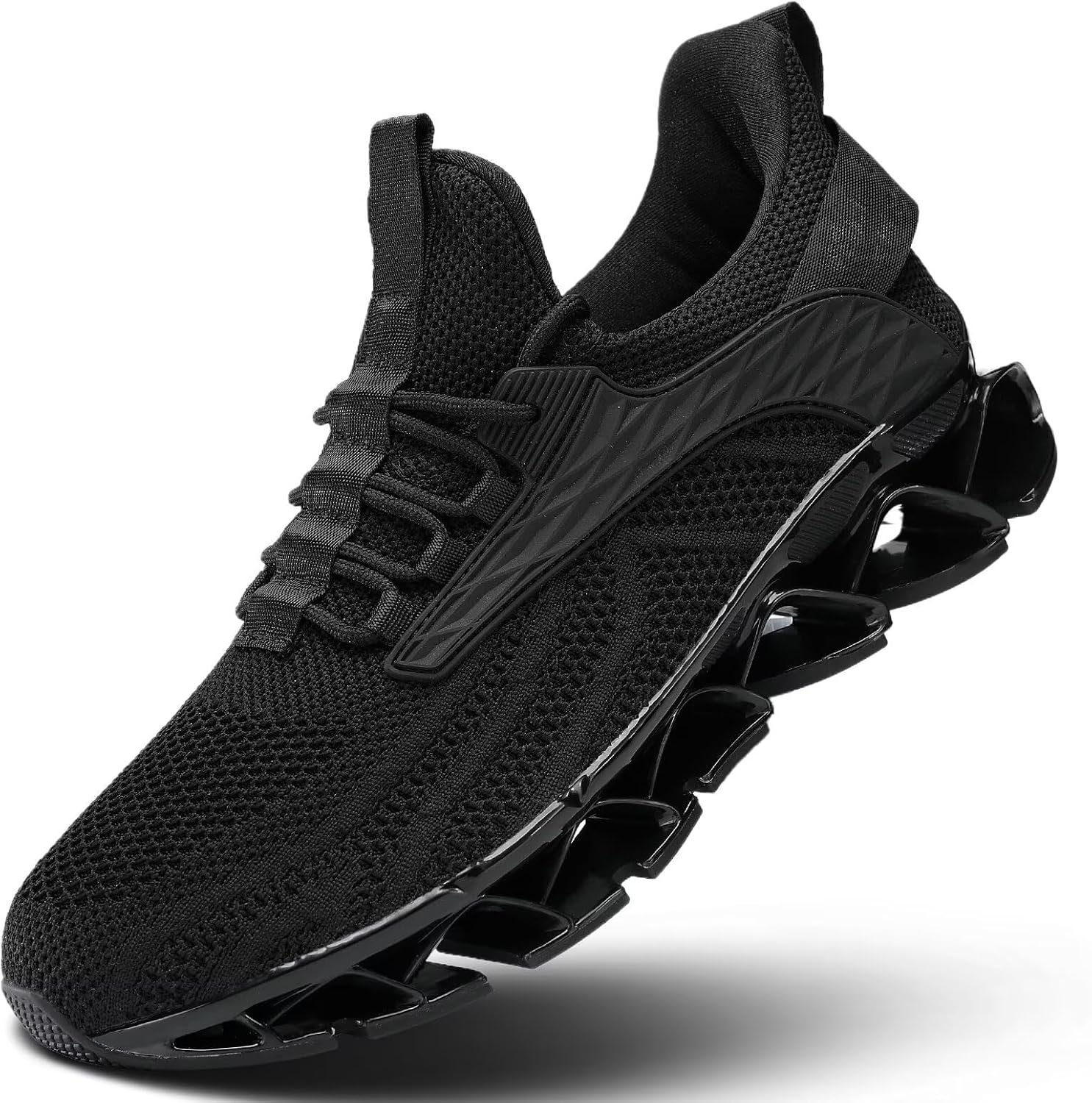 Men’s Fashion Sneakers Slip on Walking Running Shoes Blade Tennis Casual Comfort Non Slip Work Sport Athletic Trainer