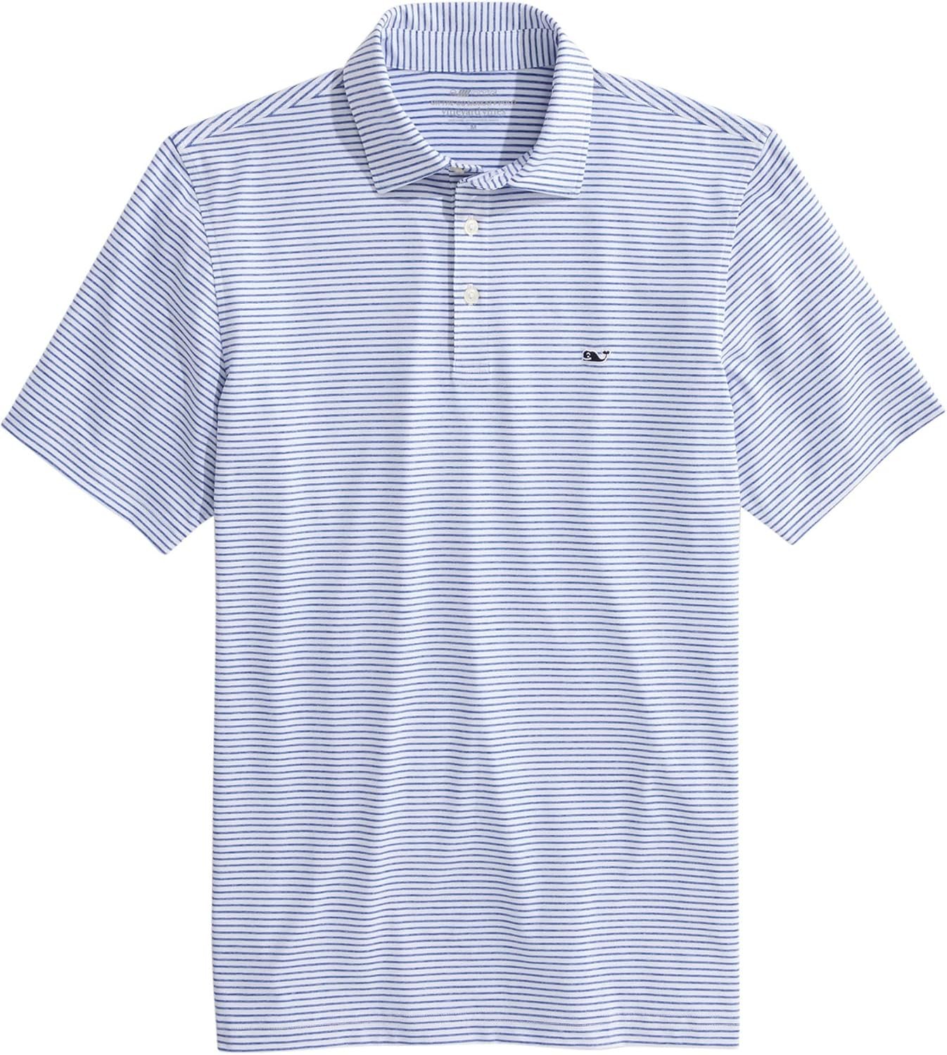 vineyard vines Men’s Bradley Stripe Sankaty Polo