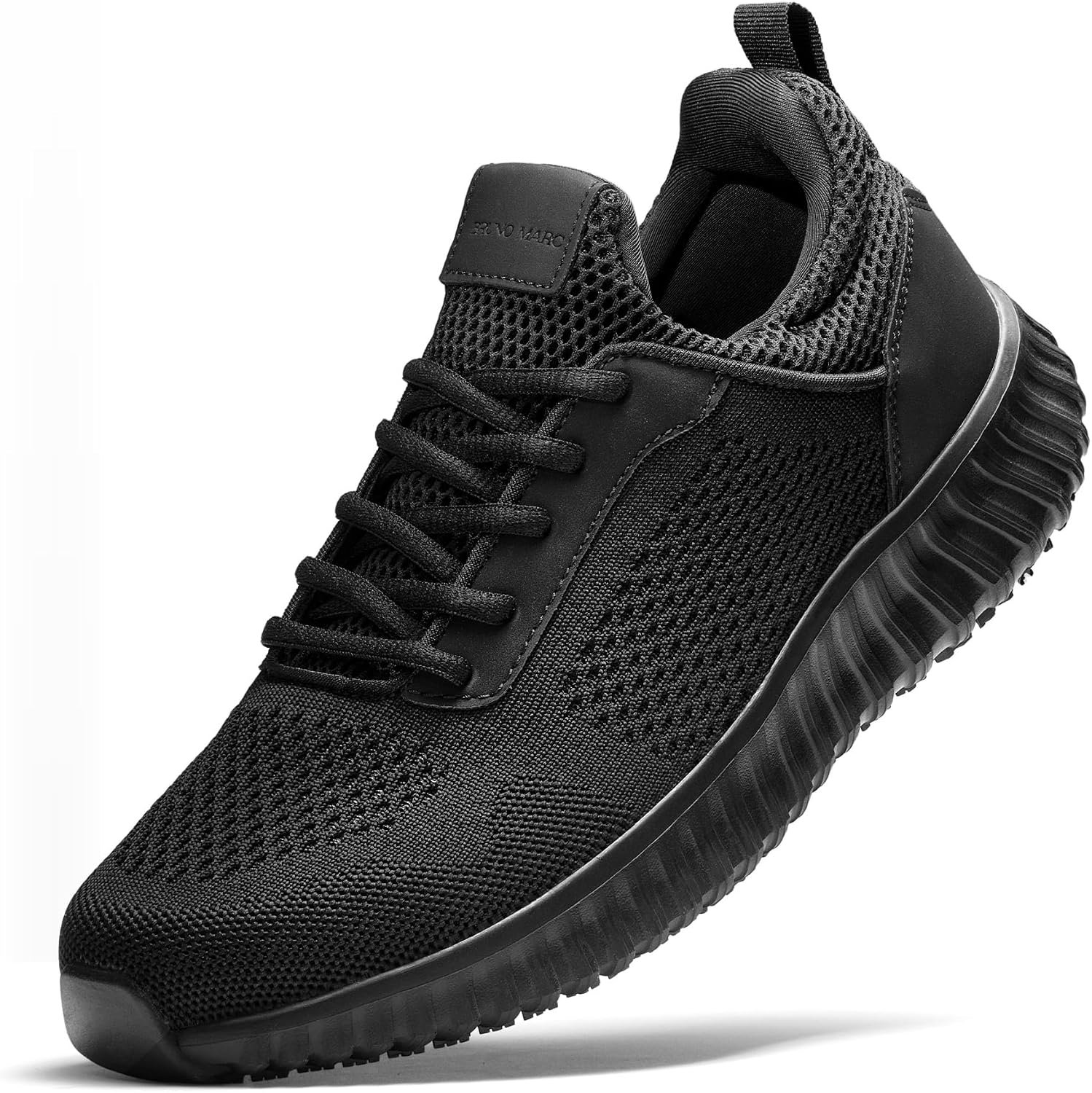 Bruno Marc Men’s Non Slip Work Shoes | Walking Slip Resistance Food Service Chef Kitchen Restaurant Sneakers Comfortable Lightweight