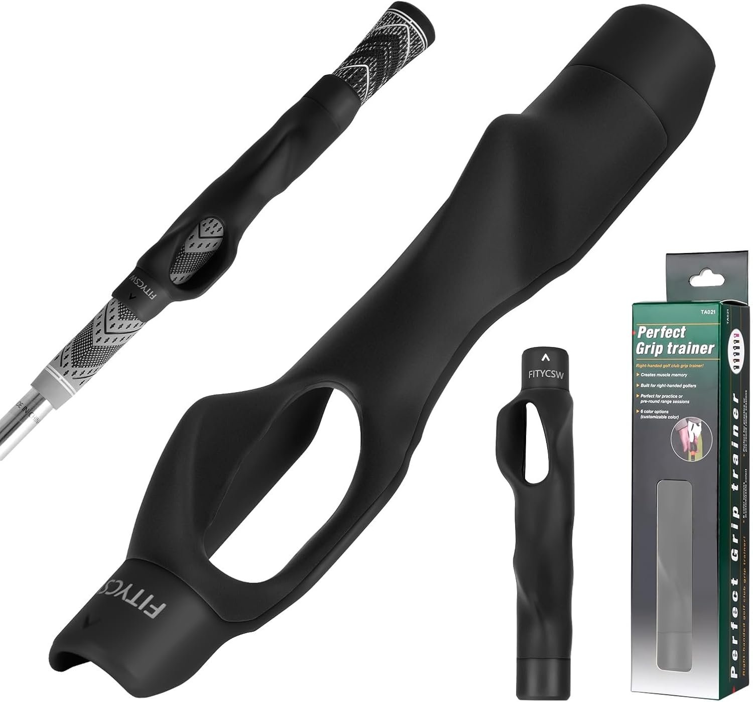 Golf Grip Trainer,Grip Trainer Golf,Golf Grip Trainer Right Hand,Golf Training Aid,Golf Training Equipment to Improve Hand Positioning
