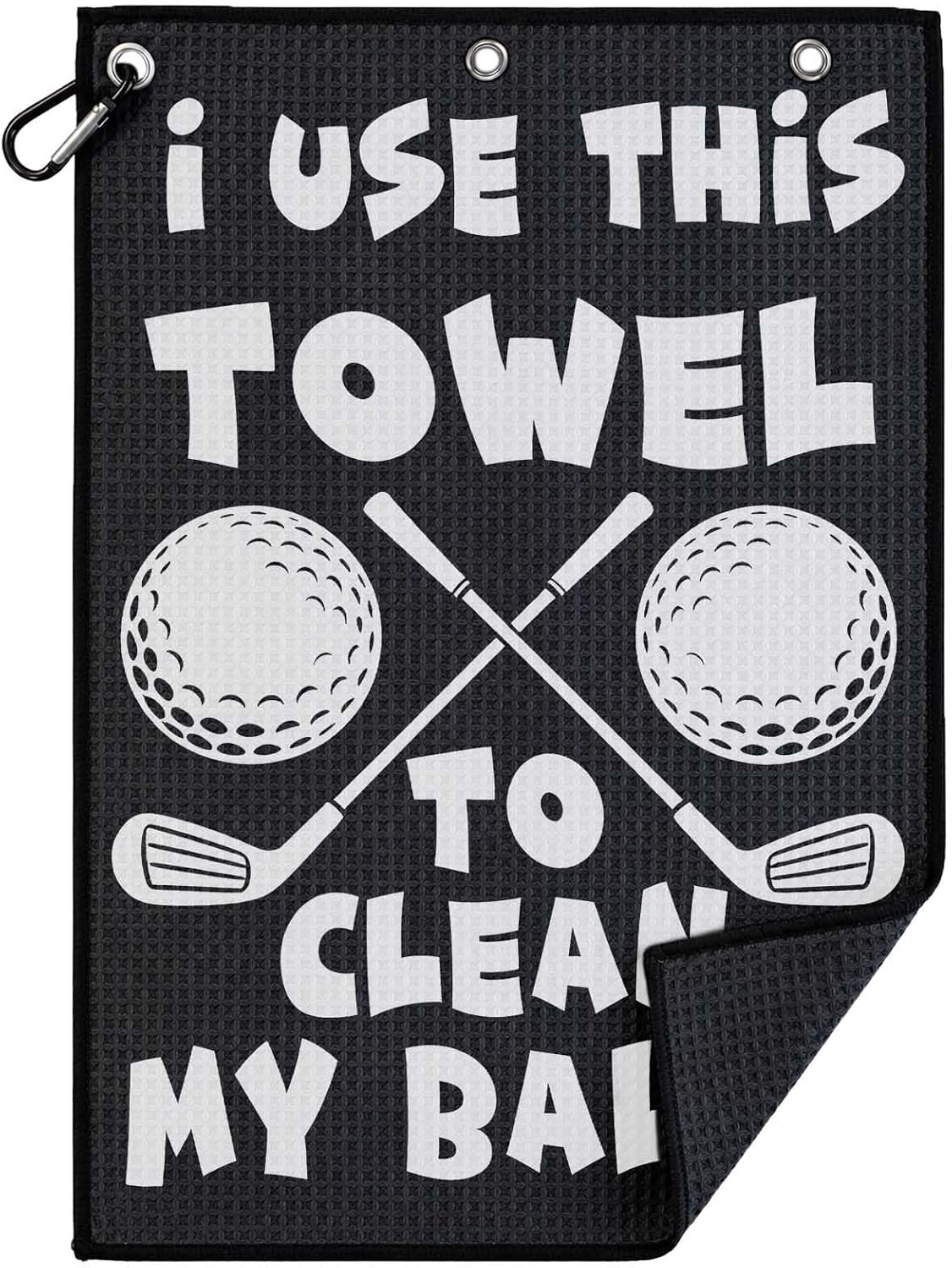 Lihome Golf Accessories for Men, Funny Golf Towel, Golf Gifts for Men
